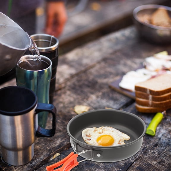 STRANDCHIC Portable Cooking Utensil Non-Stick Pan Multi-Functional Outdoor Pot for Picnic Backpacking
