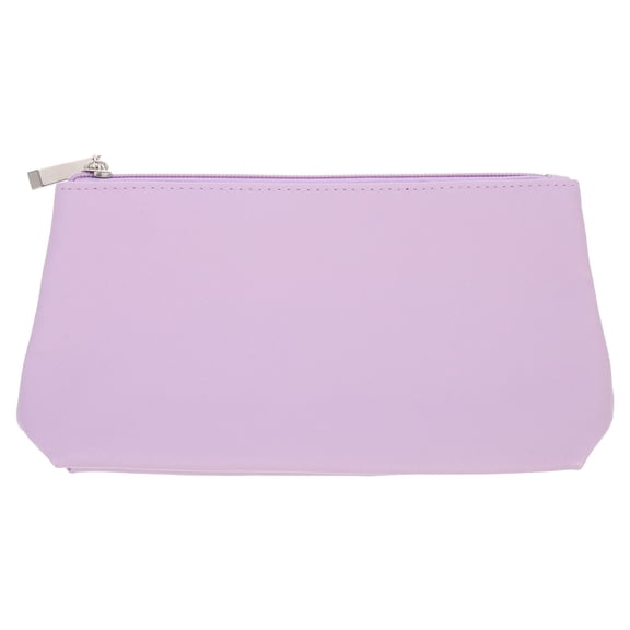 STRANDCHIC Purple PU Makeup Brush Storage Bag for Small Objects and Accessories
