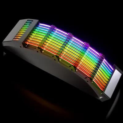 STRANDCHIC ARGB Cable Extension 24Pin Motherboard Extension Cable ABS 1Set for