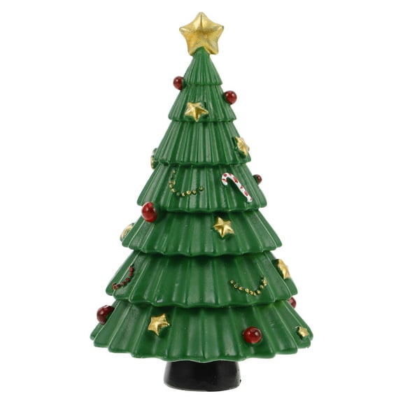 STRANDCHIC Artificial Small Christmas Tree Decoration for Winter Snow Scenes and Festive Home Display