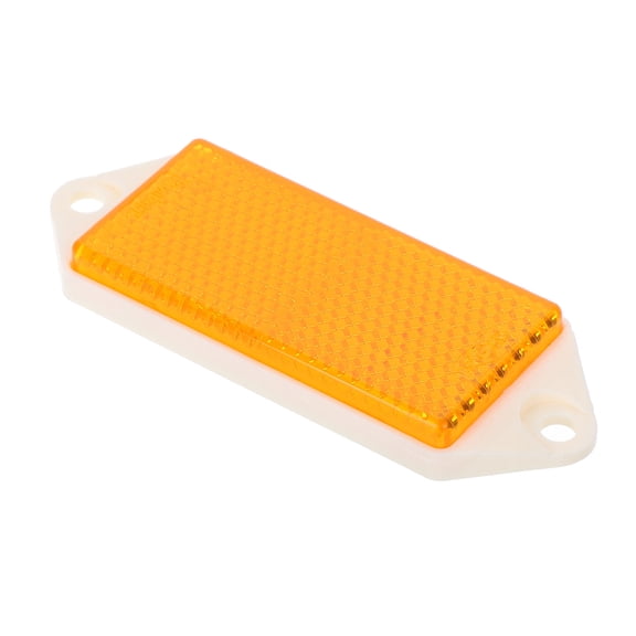 STRANDCHIC Yellow Trailer Reflective Safety Device Bolt on Panel for Motorbike and Trailer