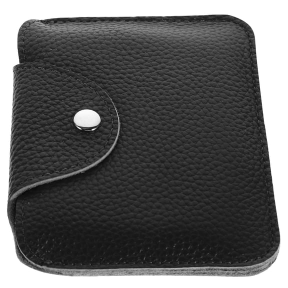 STRANDCHIC Retro Style Black Coin Pocket Large Internal Storage for Travel and Daily Use