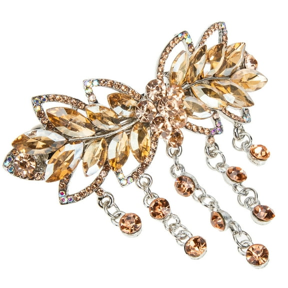 STRANDCHIC Sparkly Hair Barrettes Clip Decorative Accessories Comfortable to Wear 1 Pack for Women Girls