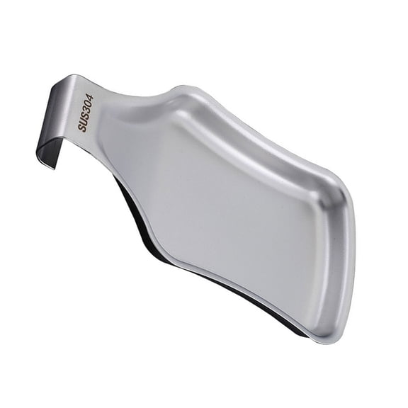 STRANDCHIC Lightweight Stainless Steel Ladle Stand and Spoon Holder for Home Kitchen Use