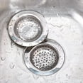 thumbnail image 1 of STRANDCHIC 2Pcs Portable Stainless Steel Sink Drain Filter Mesh Strainer for Kitchen, 1 of 8