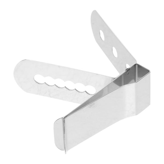 STRANDCHIC Stainless Steel Thermometer Clip for Kitchen Use Perfect for Milk Tea and Coffee 1Pc Silver