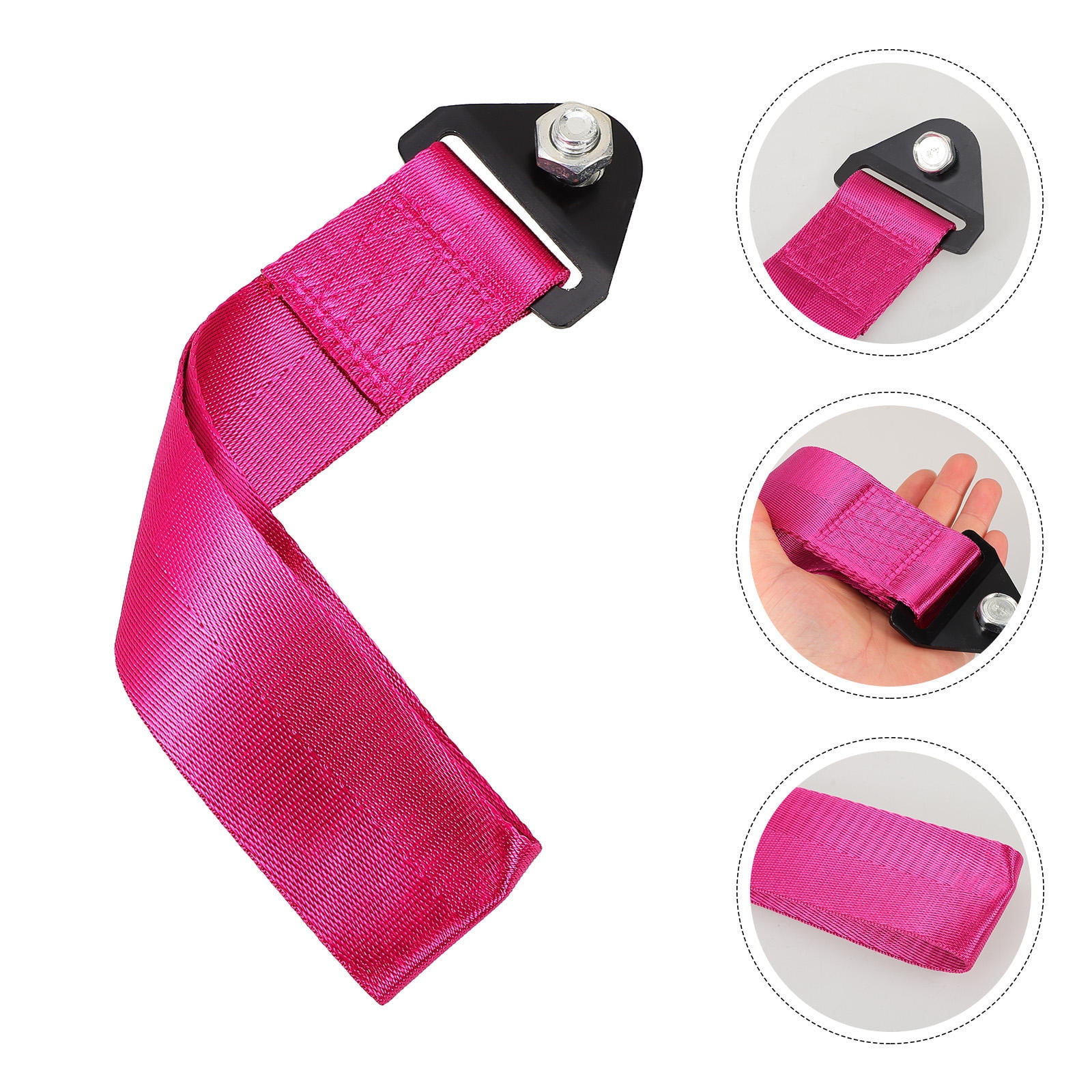 STRANDCHIC Tow Ropes For Cars Rosy Cool Style Rectangular Shape 1Pack ...