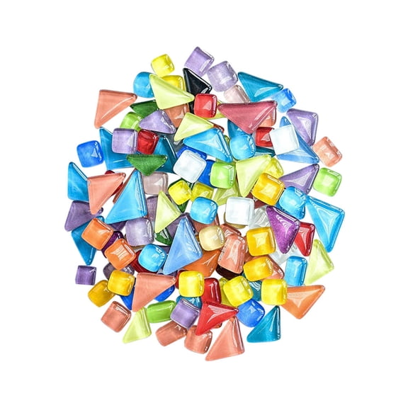 STRANDCHIC Versatile Glass Mosaics Pieces for Vase Decor and Handmade Jewelry Accessories
