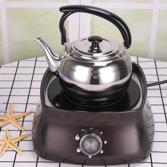 STRANDCHIC Classic Stainless Tea Pot Convenient Water Kettle for Private Gatherings