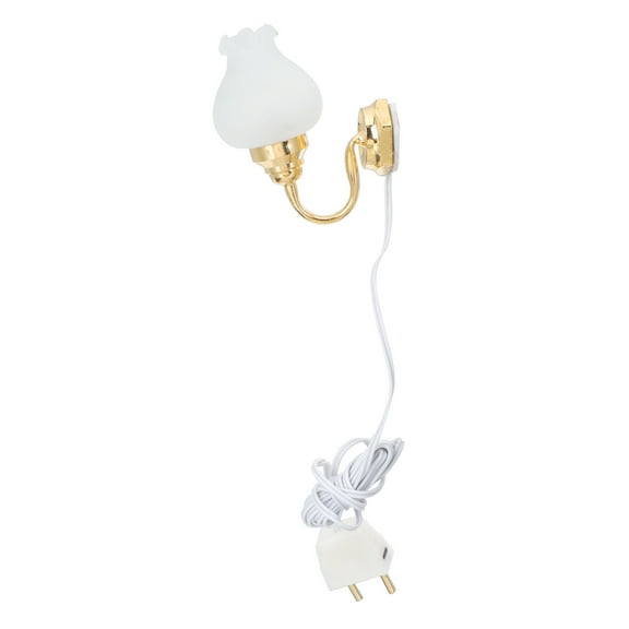 STRANDCHIC Miniature Tulip Wall Light Golden Metal Diy Projects 1Pcs