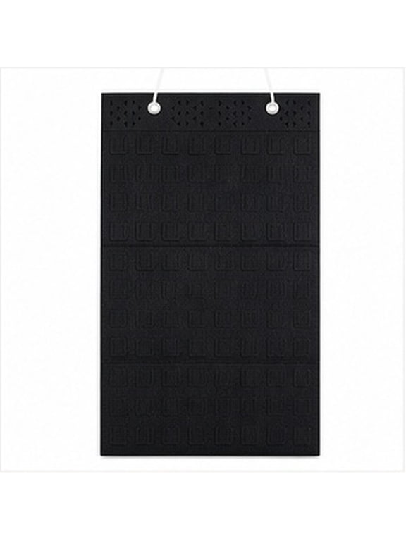Hanging Jewelry Organizer Felt Wardrobe Storage Bag for Earrings Rings