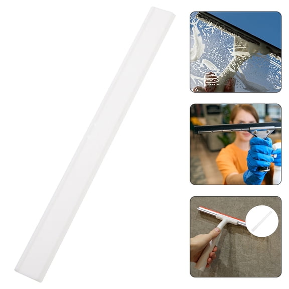 STRANDCHIC Car Window Squeegee Replacement Blade with White Rubber, Easy to Install, 1 Pack for Effective Cleaning