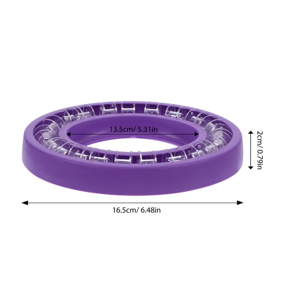 STRANDCHIC Bobbin Spool Holder Bobbin Storage Holder Purple Rubber 1 Set