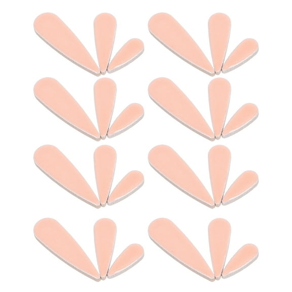 STRANDCHIC Stained Pink Ceramic Flower Petal Tiles for DIY Craft and Outdoor Decoration Use
