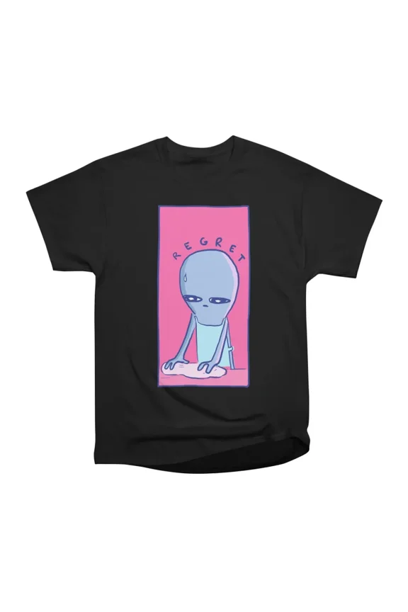 STRANGE PLANET PHASE OF REGRET T-Shirt Tee Gift For Him Merch For Her Apparel For Friend
