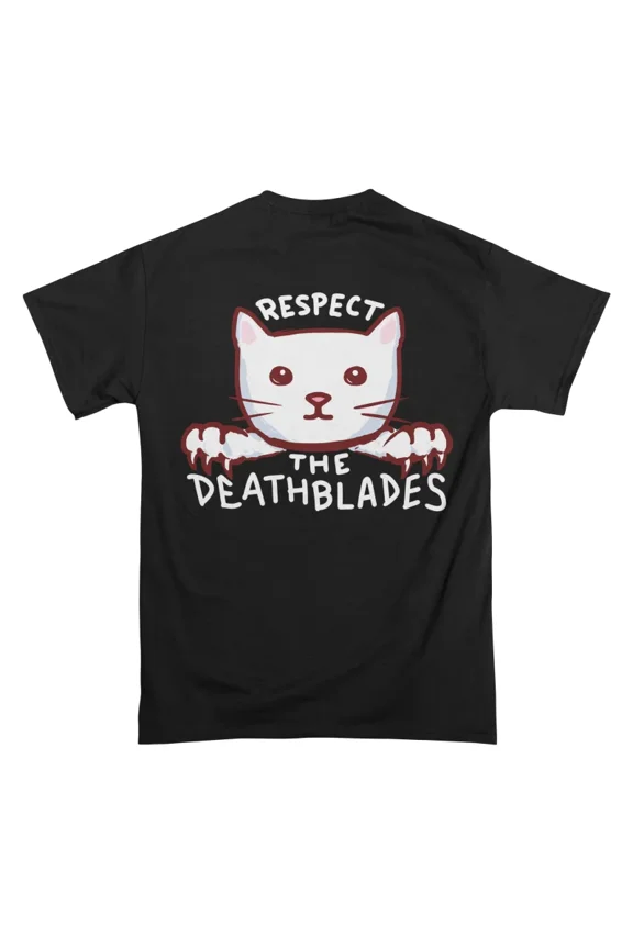 STRANGE PLANET RESPECT THE DEATHBLADES DOUBLE SIDED T-Shirt Tee Gift For Him Merch For Her