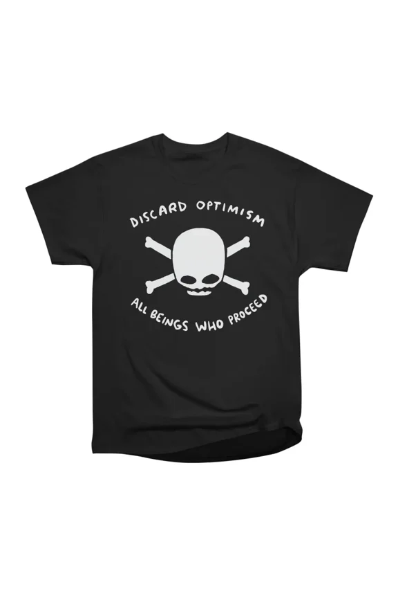 STRANGE PLANET SPECIAL PRODUCT DISCARD OPTIMISM T-Shirt Tee Gift For Him Merch For Her App