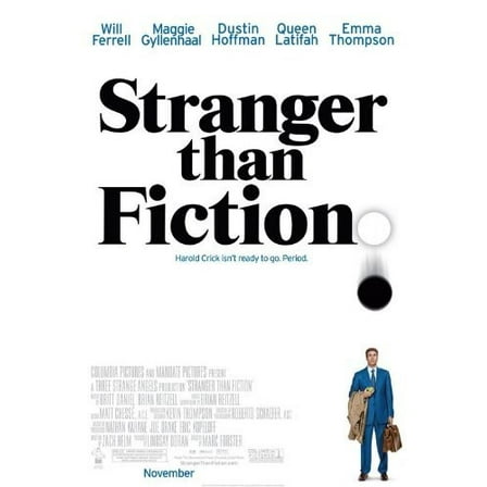 STRANGER THAN FICTION MOVIE POSTER