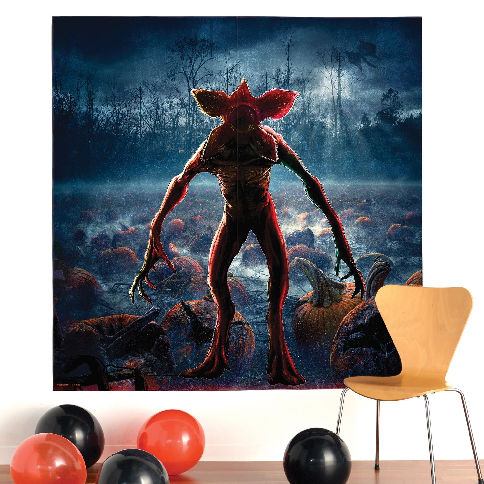 STRANGER THINGS Scene Setter Halloween Wall Backdrop Party