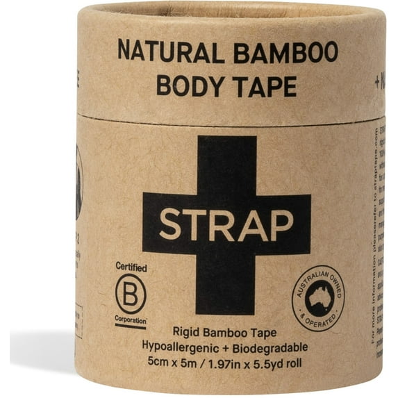 STRAP Natural Bamboo Body Strapping Tape 1ct 1 ea