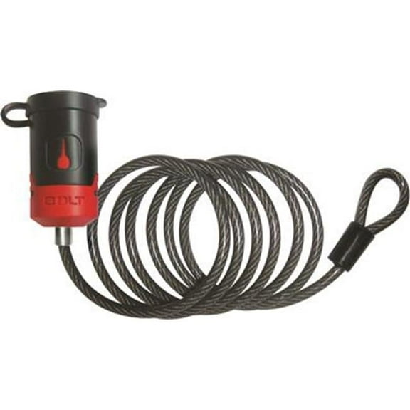 STRATTEC SEC 7023721 6 Ft. Cable Lock - Black - 6 ft.