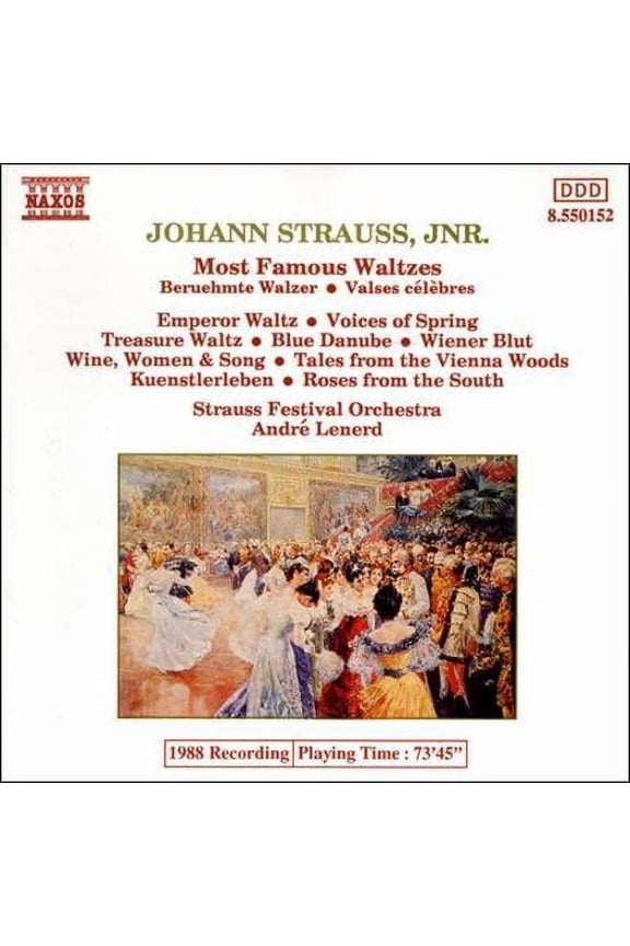 MOST FAMOUS WALTZES