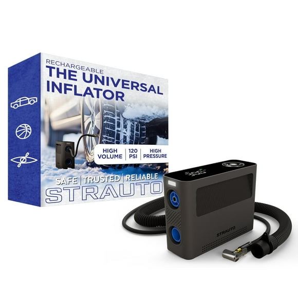 STRAUTO Universal Inflator, Portable Paddle Board Pump, Air Pump for Inflatables, Tire Inflator Portable Air Compressor and more, 85737