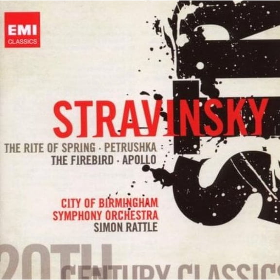 STRAVINSKY: THE RITE OF SPRING; PETRUSHKA; THE FIREBIRD; APOLLO [5099920687625]