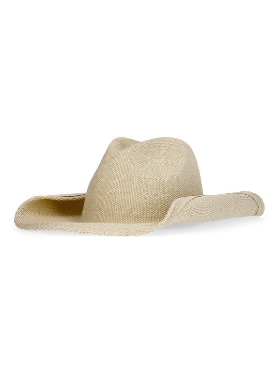Straw Rancher Hat, Women's, Natural