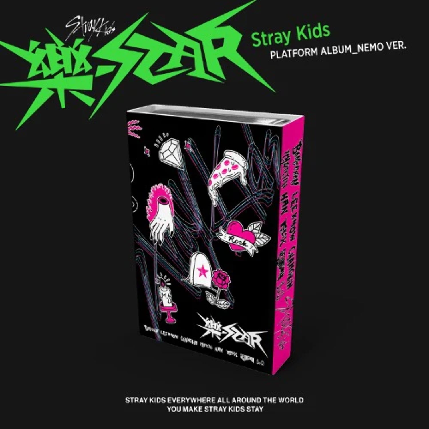 STRAY KIDS ALBUM - 樂-STAR(ROCK-STAR)(PLATFORM ALBUM_NEMO VER