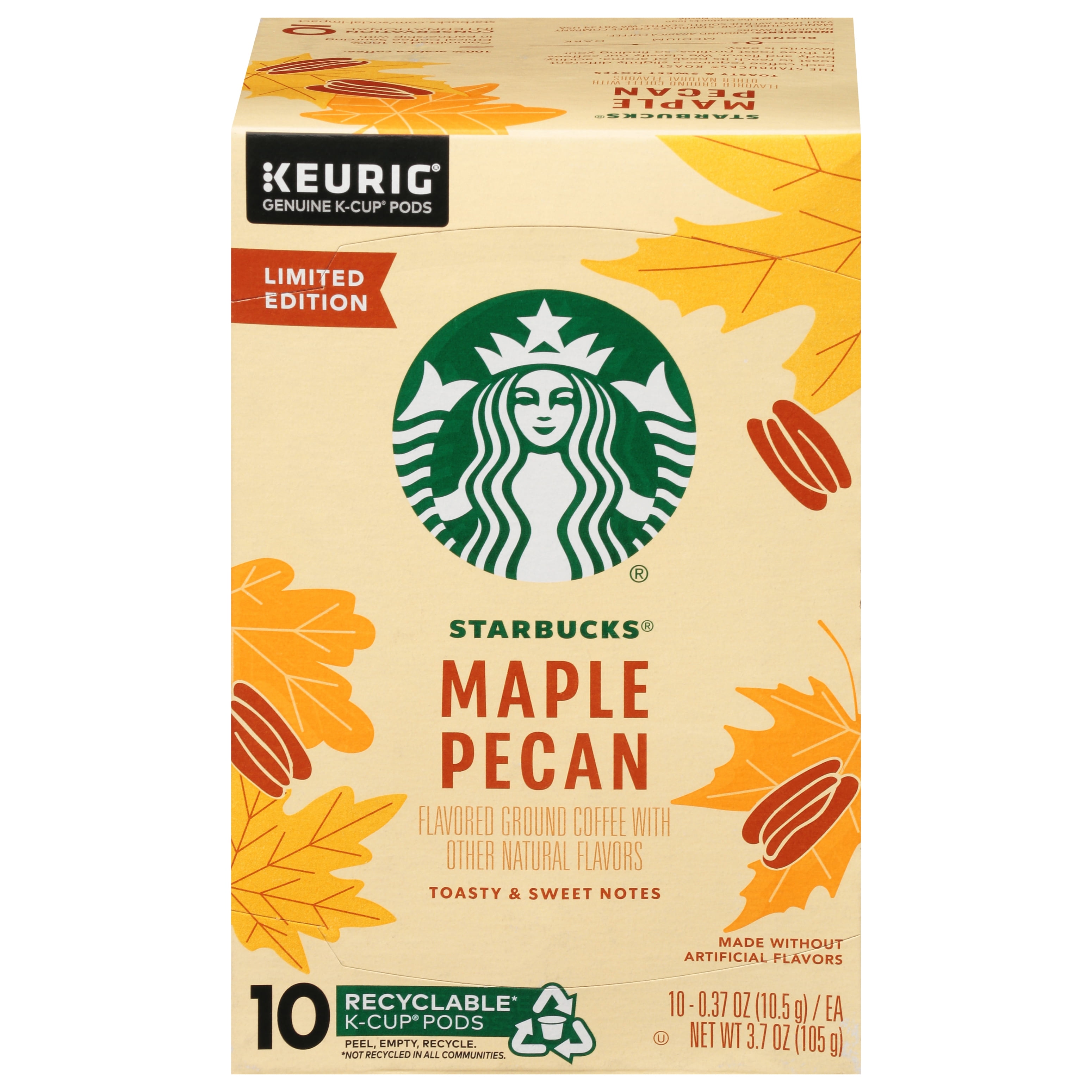 Starbucks Maple Pecan K Cup 10 Count 0088