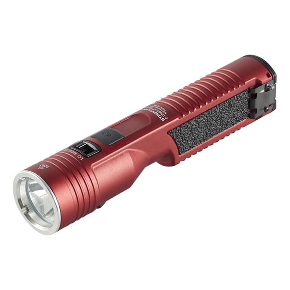 STREAMLIGHT Stinger 2020 S 2000 Lumens 120V AC/12V DC Red Rechargeable Flashlight with PiggyBack Charger (78221)