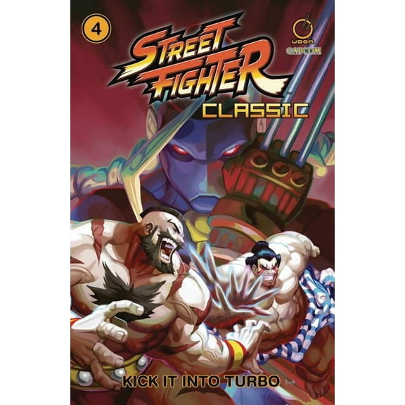 STREET FIGHTER CLASSIC TP: Street Fighter Classic Volume 4 : Kick it into Turbo (Paperback)