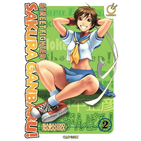 STREET FIGHTER SAKURA GANBARU GN: Street Fighter Sakura Ganbaru! Volume 2 (Paperback)