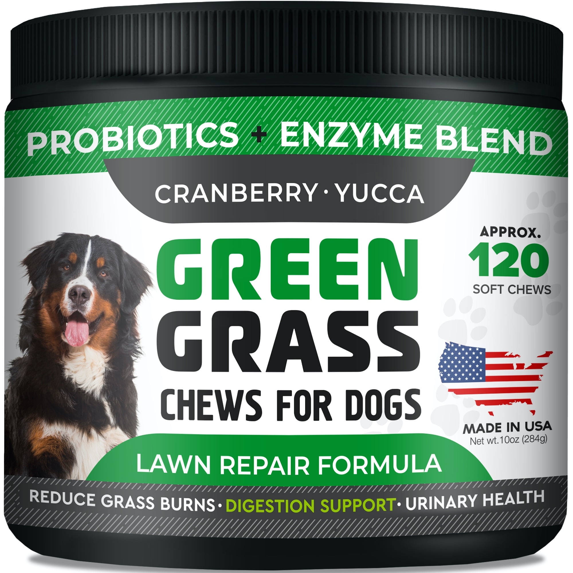 Photo inspiration: Visual Reference: Strellalab Dog Pee Lawn Repair Chew Probiotics Digestive Enzymes