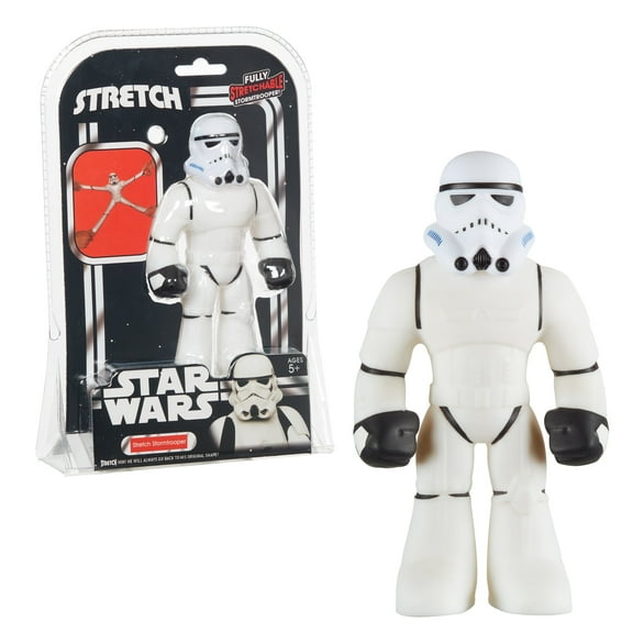STRETCH ARMSTRONG Star Wars Stormtrooper Action Figure - 6-Inch Mini Stretch Collectible Star Wars Toys - Fully Stretchable Storm Trooper Goo, Squishy, Stretchy Toys For Boys or Girls Ages 5+