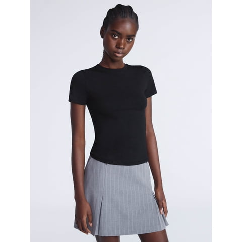 Women’s The York Baby Tee with Short Sleeves, Sizes XS-XXL