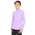 thumbnail image 1 of STRETCH IS COMFORT Oh So Soft Boy's Long Sleeve Poly Spandex Turtleneck| Size  2T- 16, 1 of 6
