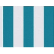 STRIPE CANVAS AWNING FABRIC WATERPROOF OUTDOOR FABRIC 60 Blue / WHTE  1 yard