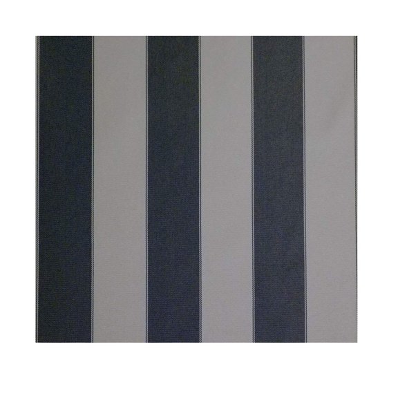 STRIPE CANVAS AWNING FABRIC WATERPROOF OUTDOOR FABRIC 60" ( GRAY/COAL 5, YARDS)