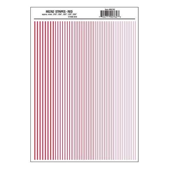 STRIPES RED DT