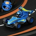 thumbnail image 1 of STROLA Magnetic Pull Back Car No Battery Racing Toy for Ki-ds 4.3 Inch Mini Vehicle Interactive Race Game ABS Plastic Blue, 1 of 8