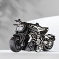 thumbnail image 1 of STROLA Pull Back Motorcycle Toys for B-oys 4 Inch Diecast Alloy Mini Motorbike Model Friction Powered Black Racing Bike for Party Favors, 1 of 7