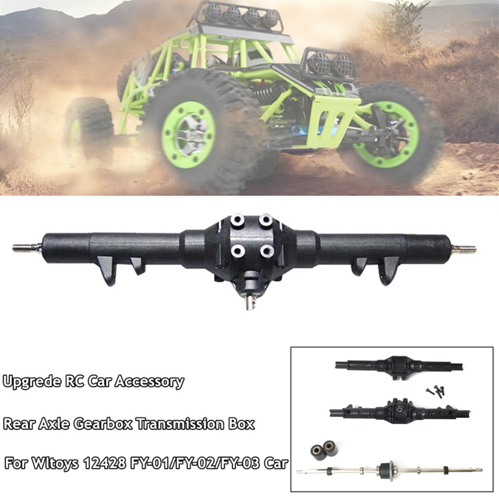 STROLA Remote Control Toys,Metal Rear Axle Gearbox Transmission Box For