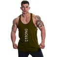 thumbnail image 1 of STRONG SANDO OLIVE GREEN.XL, 1 of 2