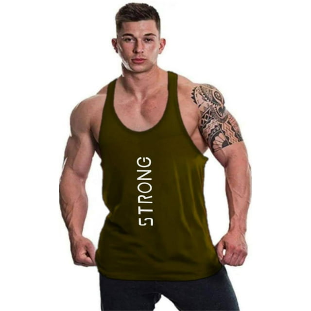 STRONG SANDO OLIVE GREEN.XL