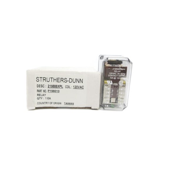 STRUTHERS DUNN 219BBXPL 120VAC 10A NSMP