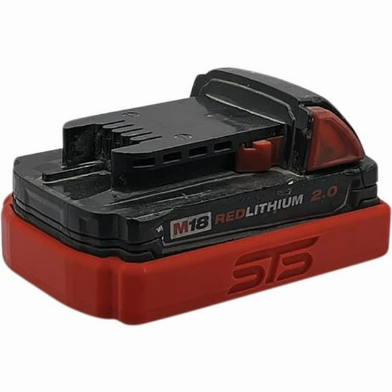 STS Auto Design STS-MW1820R Milwaukee M18 2Ah Holder Magnetic Battery Cover