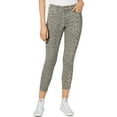 thumbnail image 1 of STS Blue Womens Ellie Leopard High Rise Skinny Crop Jeans Gray 27, 1 of 2