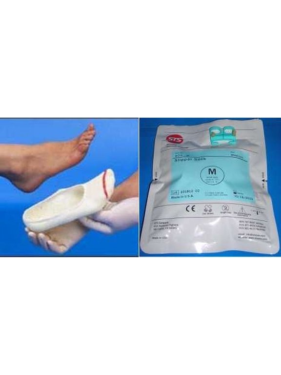 Foot Orthotics Casting Impression Slipper Socks Foot Molds 903-M MEDIUM - ONE PAIR